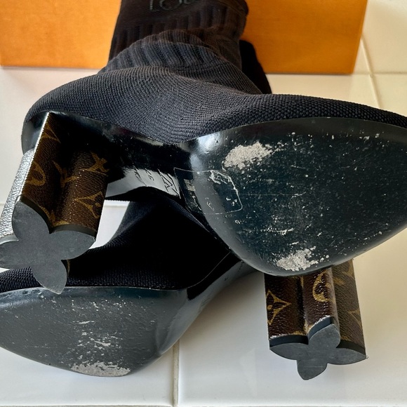 Louis Vuitton silhouette ankle boot , black size 37 - Picture 7 of 16